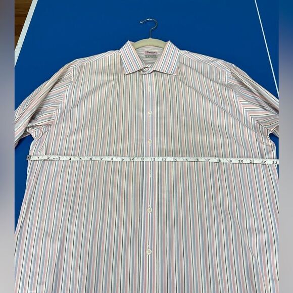 Men’s Dress Shirt. 100% Handmade. Pristine Condition. Size XL - Picture 4 of 6